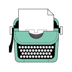 New Year, Tidier Office: Tips to Reduce Your Paper Clutter smart desk typewriter 1250